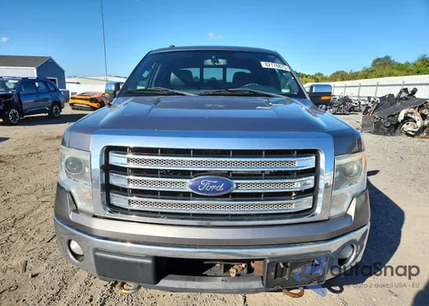 2013 Ford F150 Supercrew из США, поврежденный, VIN 1FTFW1ET8DFB63127